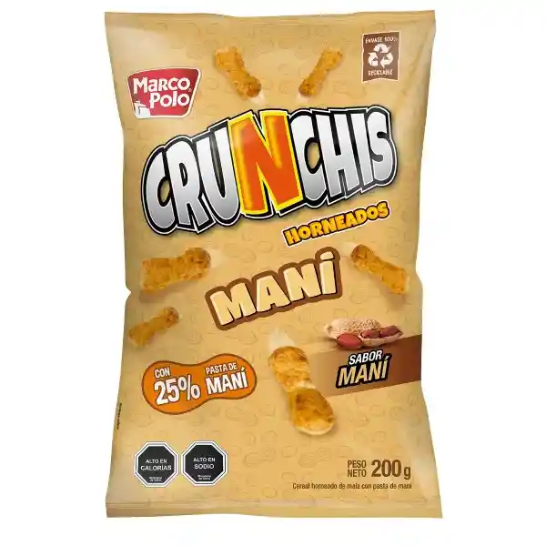 Crunchis Sabor Mani Marco Polo