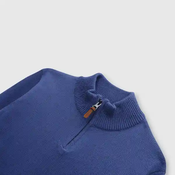 Sweater Clásico de Niño Blue Denim Talla 4A Colloky