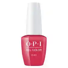 OPI Esmalte Permanente Red 7 Ml Gcl72B