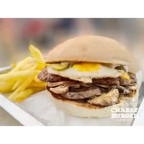 Hamburguesa Casera de Champiñón