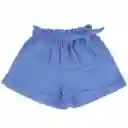 Short Niña Azul Pillin 12