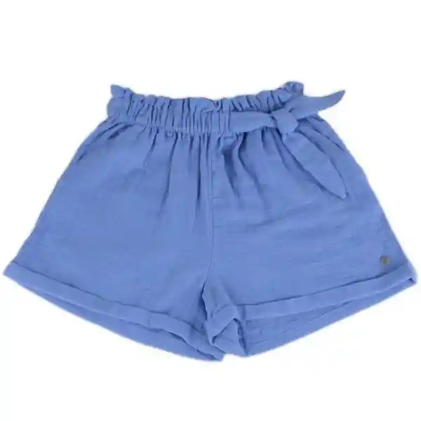 Short Niña Azul Pillin 12