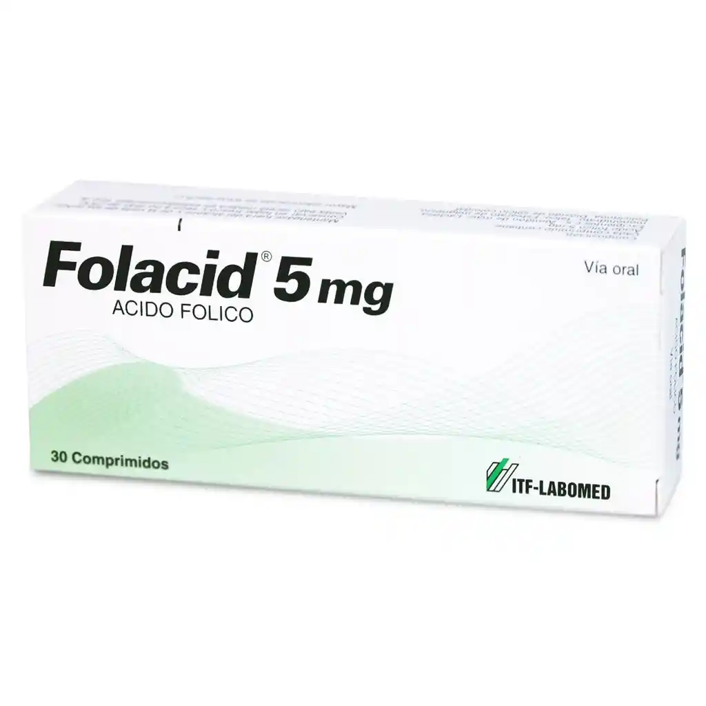 Folacid 5 mg Comprimidos