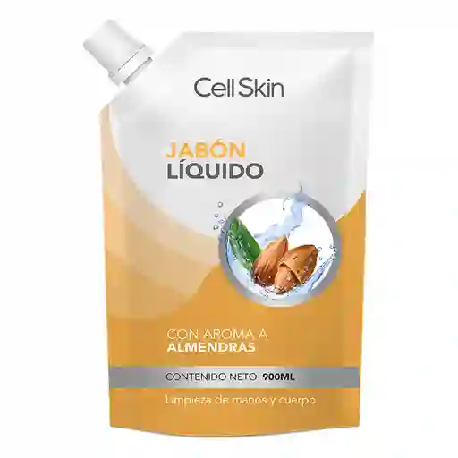 Cell Skin Jabón Líquido Almendras