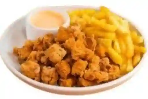 Pop Chicken con Papas