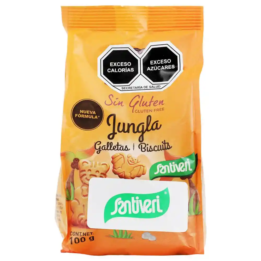 Noglut Santiveri Galletas Jungla