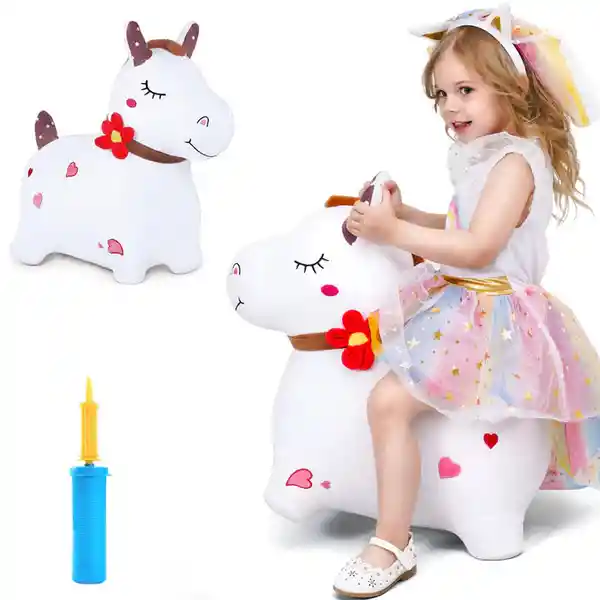 Bouncy Juguete Montable Pals Saltarina Caballo Blanco BHW16
