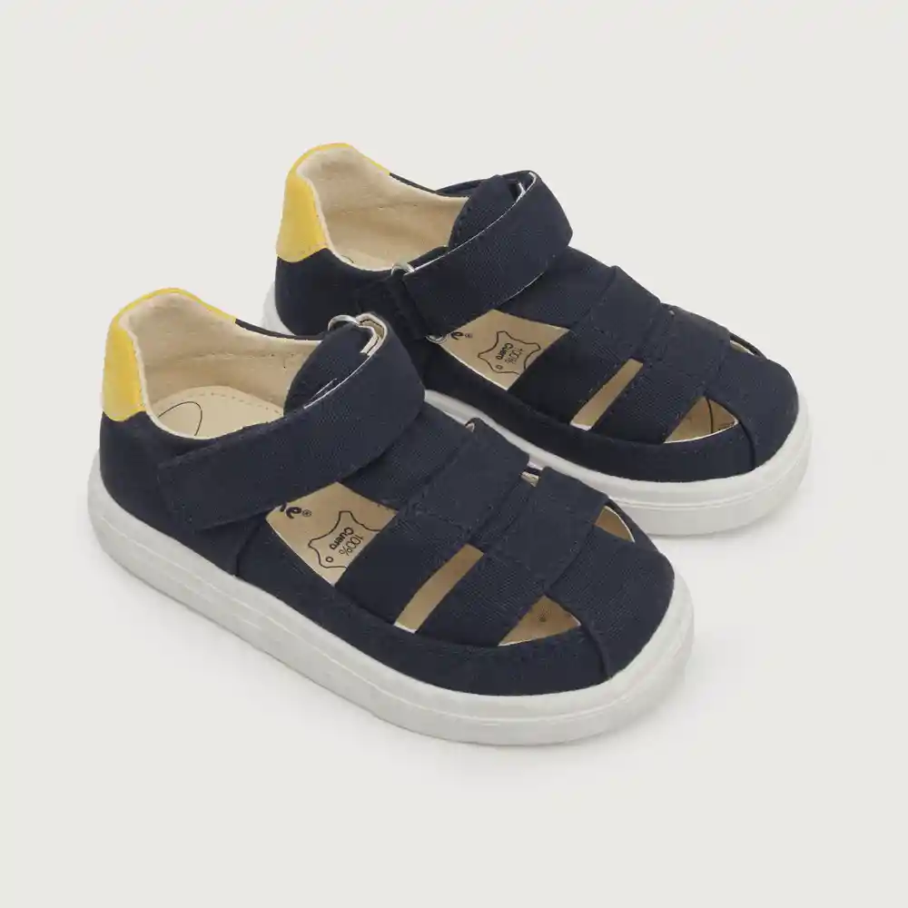 Sandalias Urbana Velcro Niño Azul Talla 29