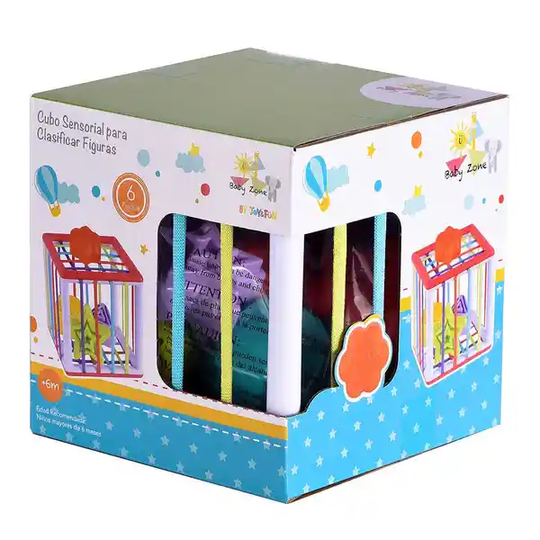 Baby Zone Juego Cubo Con Figuras