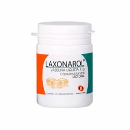Laxonarol Vaselina Líquida 1.1 G en Cápsulas