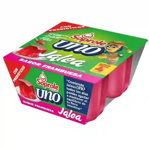 Soprole Pack Jalea Uno Frambuesa