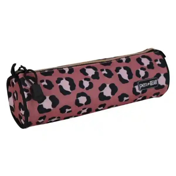 Pen Gear Estuche Cilindro Animal Print Malva 2024