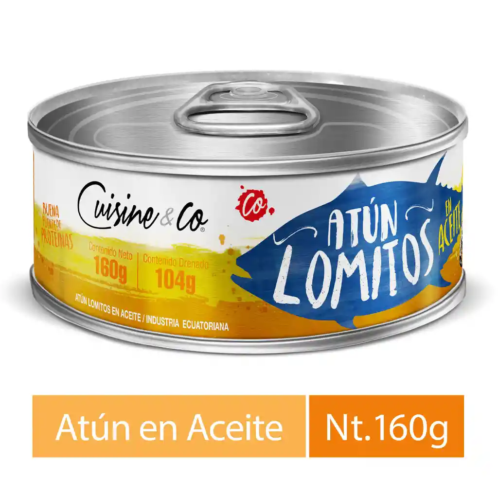 Atún Lomitos en Aceite Drenado
