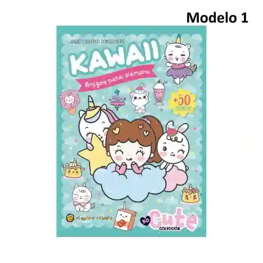 Libro Para Colorear Juego y Coloreo- So Cute Modelos Surtidos