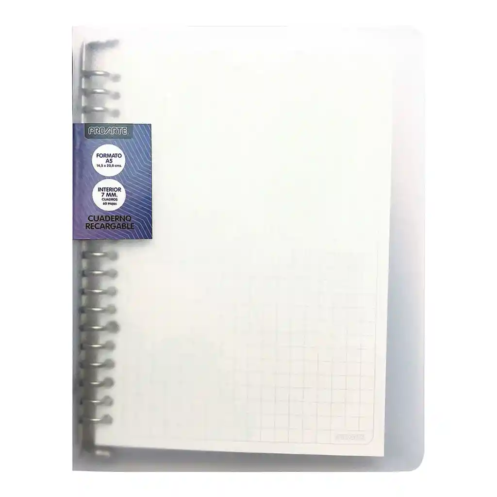 Cuaderno Intercambiable 4Ta 60 Hojas 14.5 x 20.8