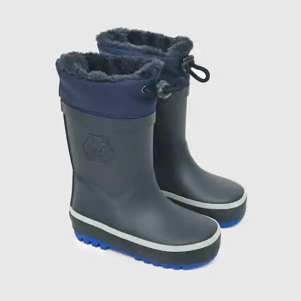 Botas de Lluvia Para Niño Color Azul Talla 28 Colloky