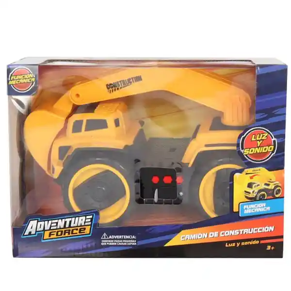 Adventure Force Excavadora Con Luz y Sonido