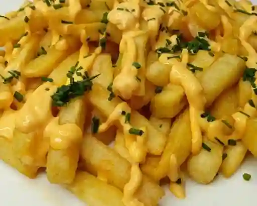 Papas Medianas Cheddar Ciboulett
