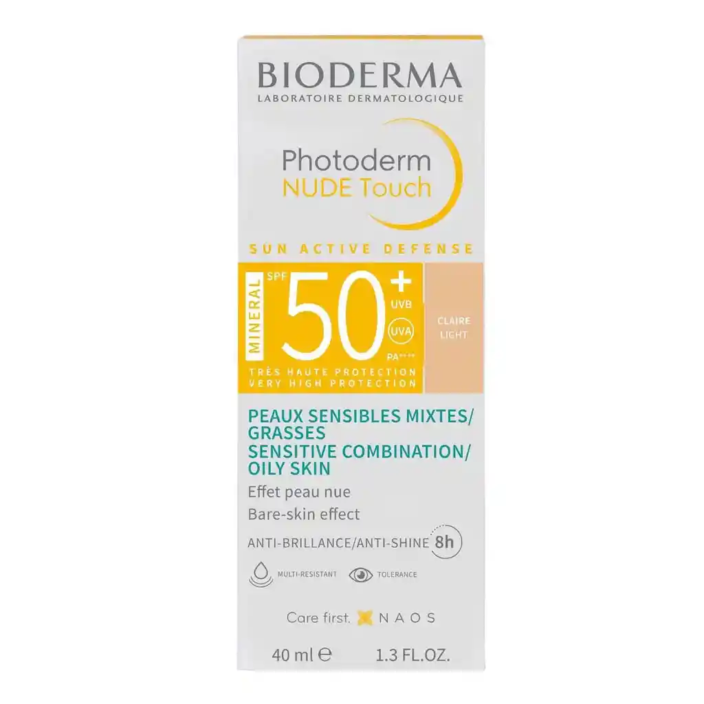Bioderma Protector Solar Photoderm Nude Touch Spf 50+