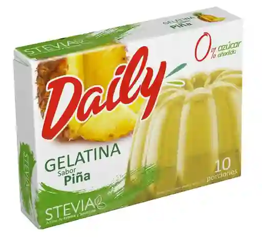 Daily Gelatina en Polvo Sabor a Piña con Stevia
