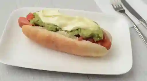 Vienesa Italiana con Papas Fritas