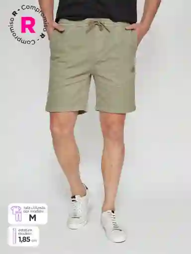 Half Bermuda Tony Verde Claro M SS25