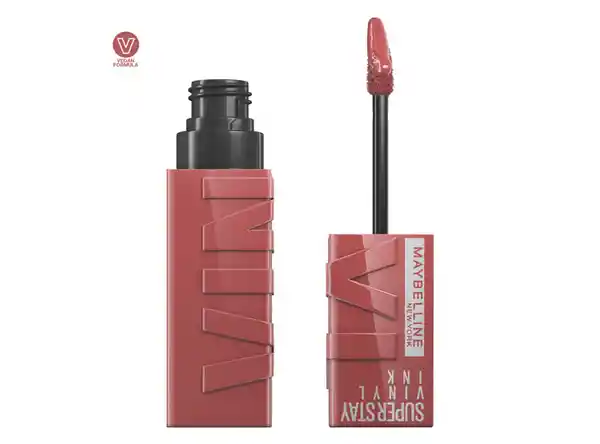 Maybelline Labial Super Stay Vinyl Ink Cheeky