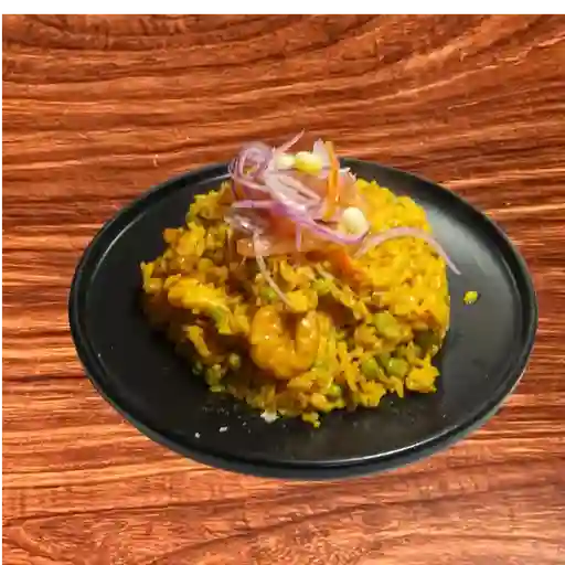 Arroz con camarones