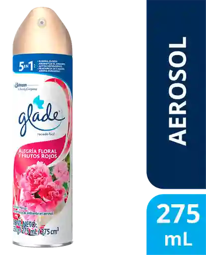 Glade Desodorante Ambiental Aerosol Placer Floral