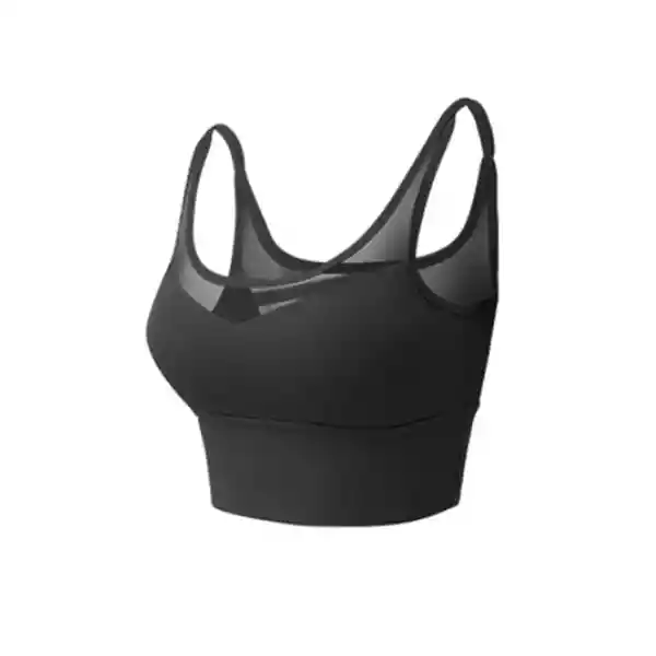 Peto Deportivo Con Transparencia Negro Talla M Samia