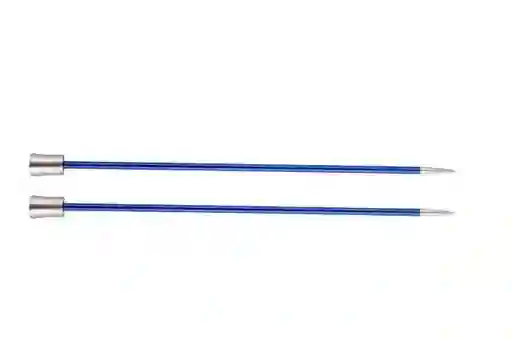 Palillo Recto 25 Cm 4,0 Mm Zing Knit Pro Paquete Con 2 Palillos