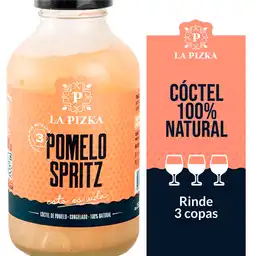 La Pizca Cóctel Natural Pomelo Spritz 350 cc