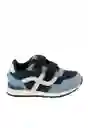 Zapatillas Sport 2 Velcros Andante Niño Azul 26 885 Ficcus