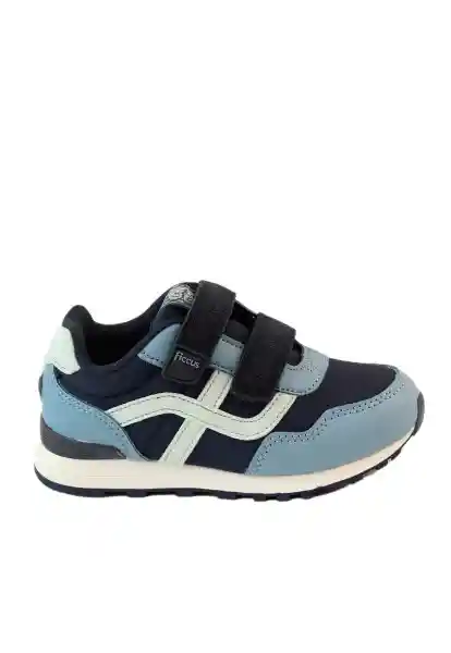 Zapatillas Sport 2 Velcros Andante Niño Azul 26 885 Ficcus