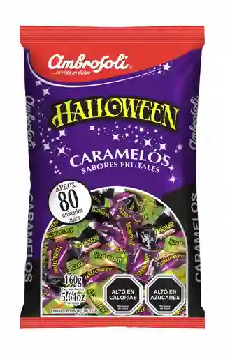 ambrosoli Halloween Caramelos Sabores frutales160G
