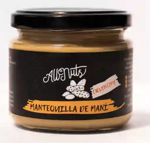 Allnuts Mantequilla de Maní Crunchy