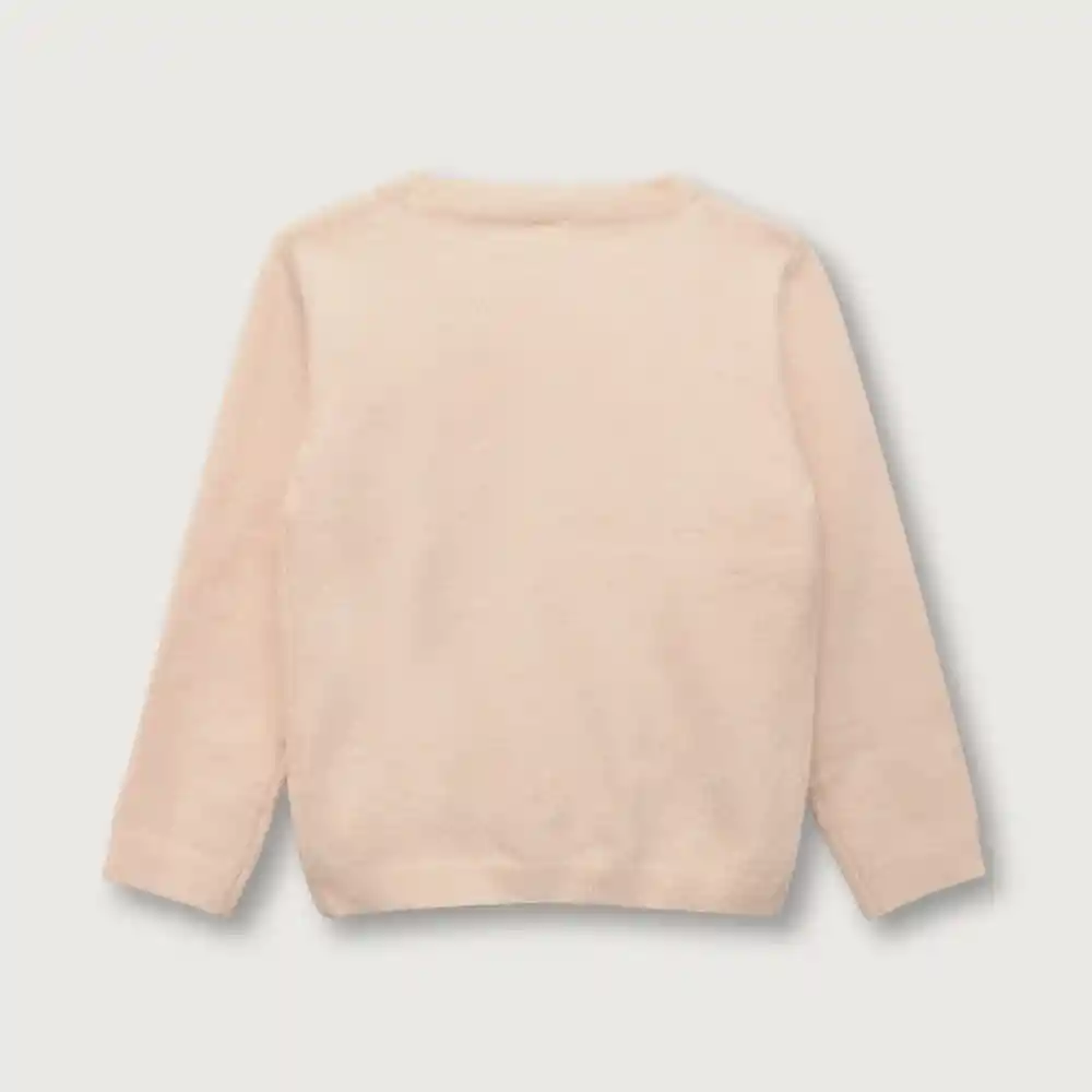 Suéter De Niña Rosado Talla 9 Meses