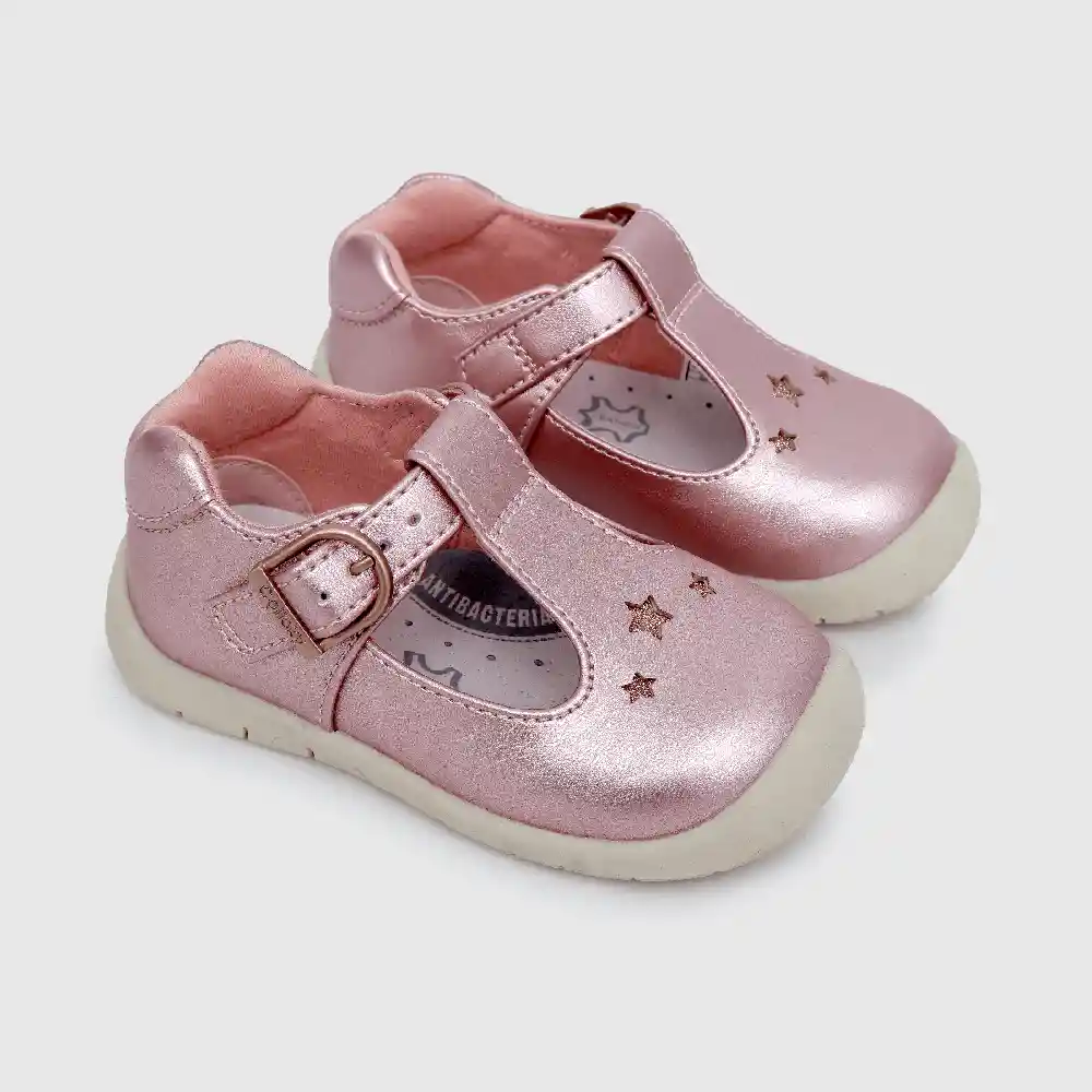 Reina Con Hebilla Estrella Rosado Talla 19