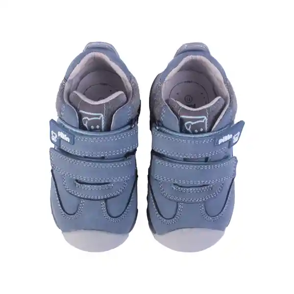 Zapatos Bebé Niño Azul Talla 22 Pillin