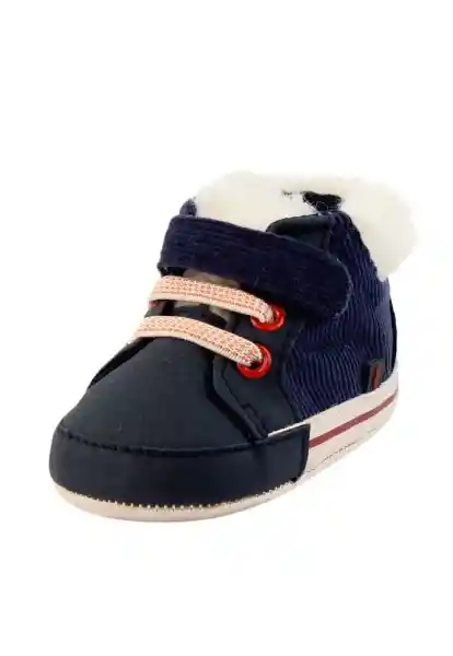 Botines Velcro Soft Bebé Niño Azul 15 814 Ficcus