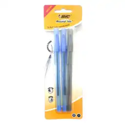 Bic Bolígrafo Round Stic Azul +Negro