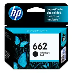 Hp Cartucho de Tinta 662 Negro