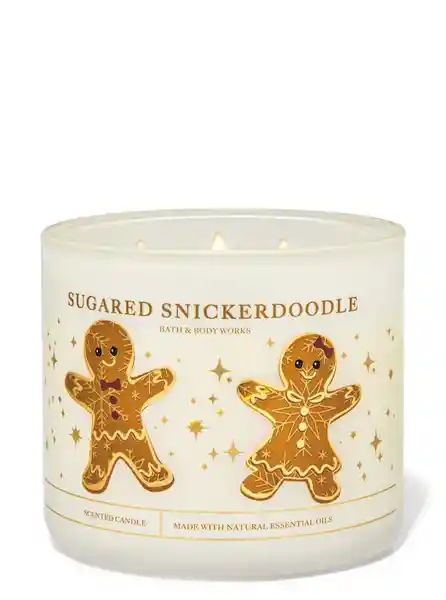 Bath & Body Vela Grande Sugared Snickerdoodle