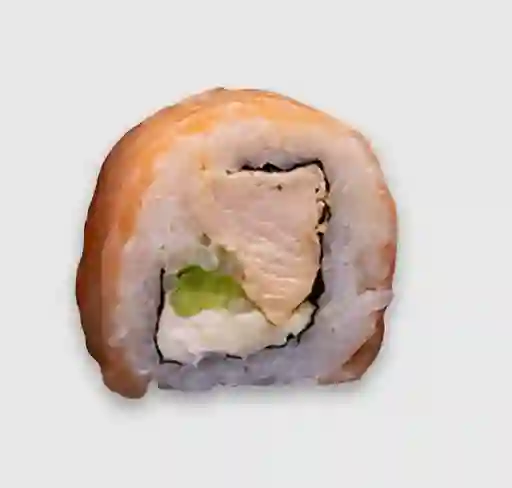 Pollo, Queso, Cebollin Env Salmón