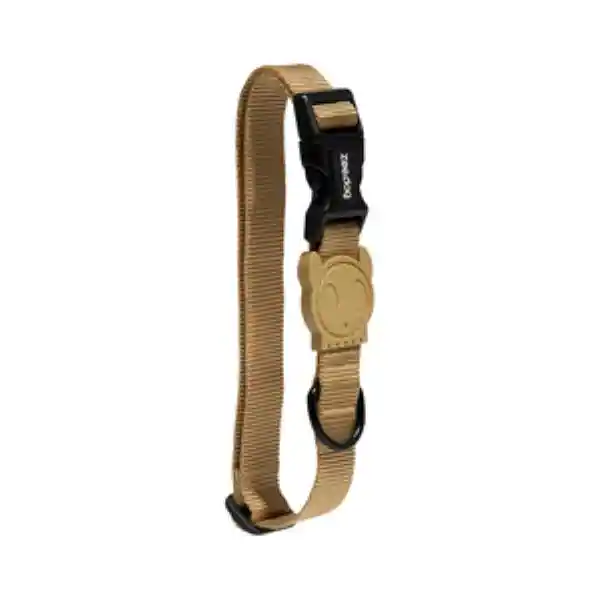 Zee. Dog Collar Ajustable Diseño Sand Color Beige X-Chico