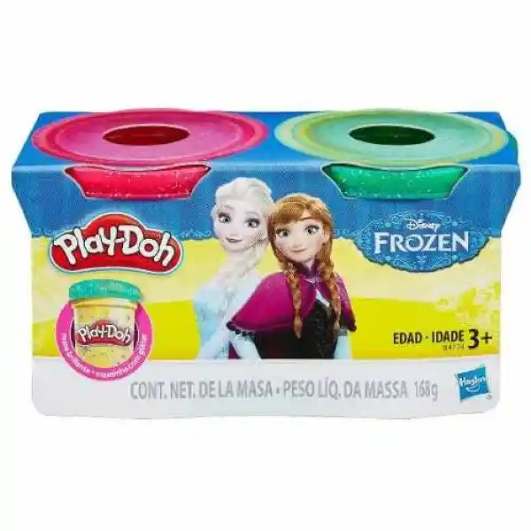 Frozen Play-Doh Pack Masa Moldeable Brillante