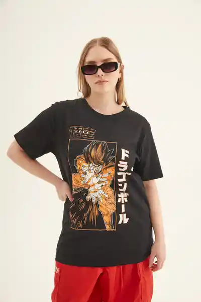 Polera Dragón Ball Goku Talla S