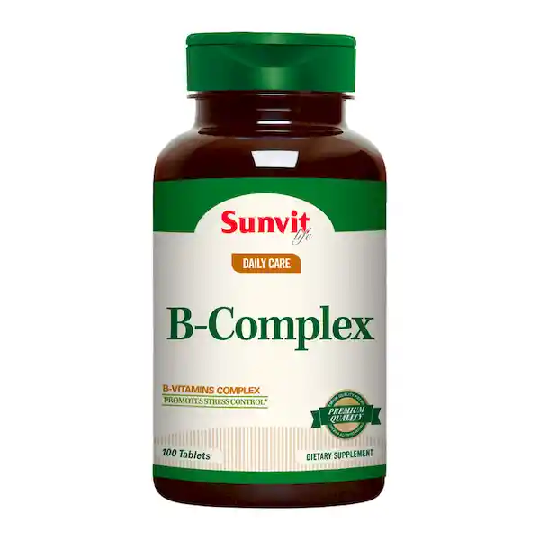 B-Complex - 100 Tabletas (Sunvit)