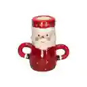 Portavela de Cerámica Navideño Casaideas