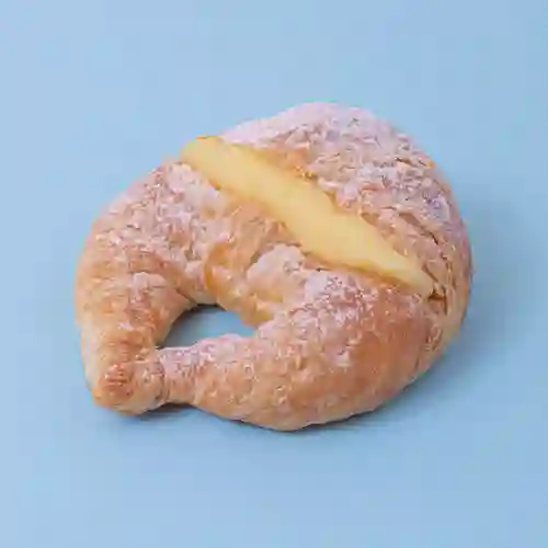 Medialuna con Crema Pastelera